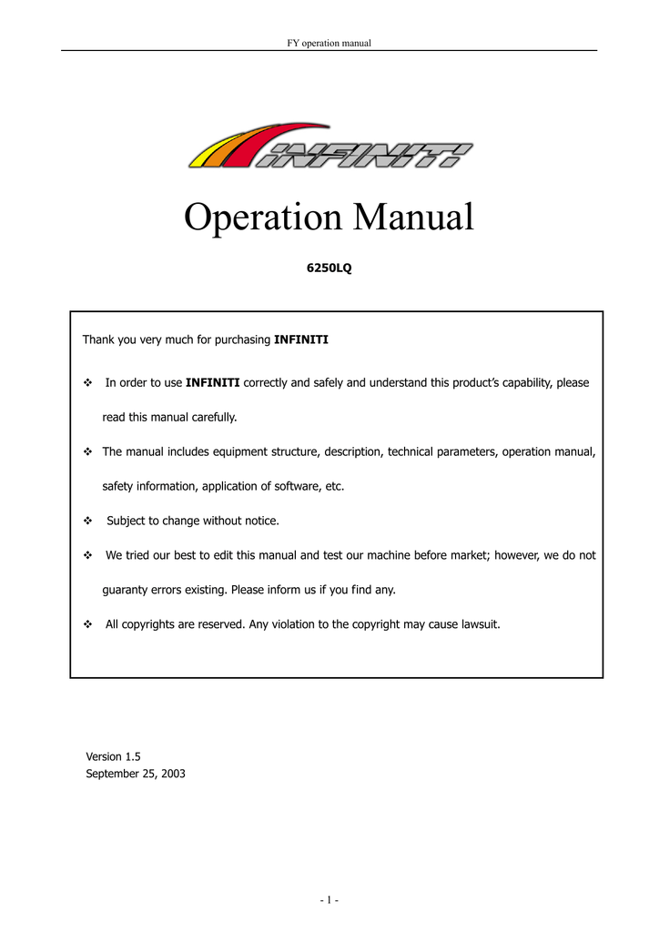 Operation Manual Manualzz