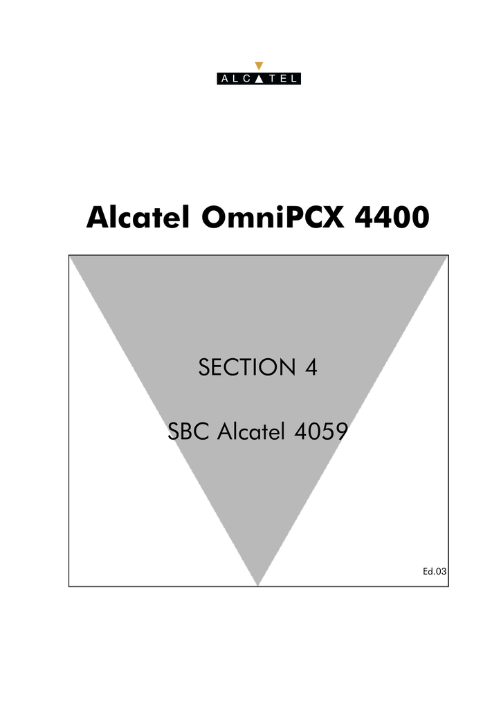 Alcatel 4059 attendant console user manual download