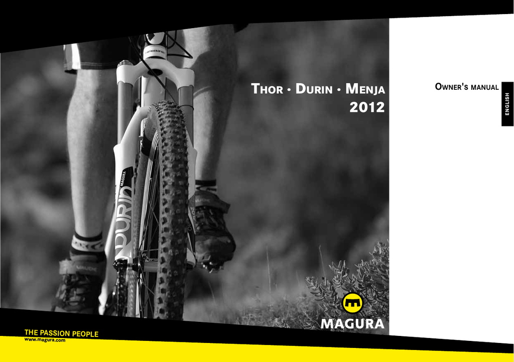 Magura Durin Race 100 Service Manual