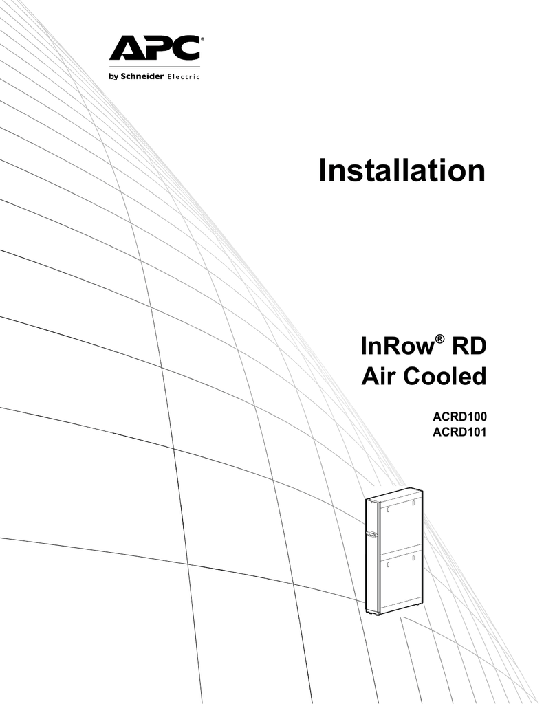 InRow RD Installation Manualzz