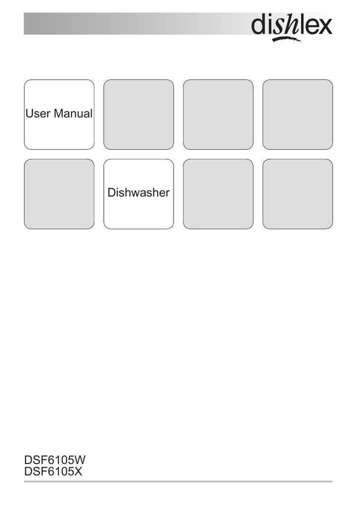Dishlex Dishwasher Manual Manualzz