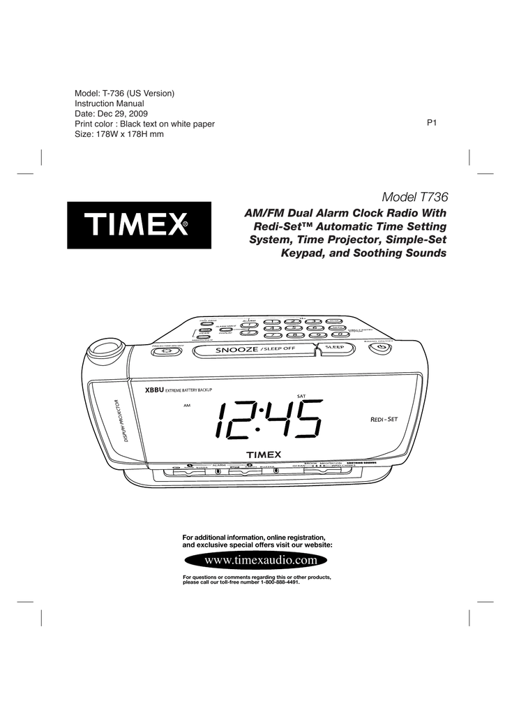 Timex T736 User Manual Manualzz