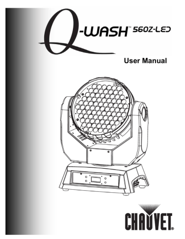 Chauvet | 560Z-LED | User Manual | Manualzz