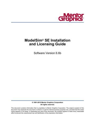 create license file for modelsim 10