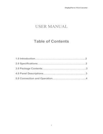 CE-Link DPV01 User manual | Manualzz