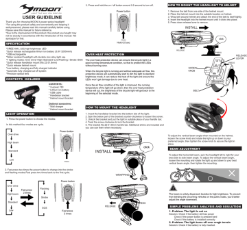 moon bike lights website