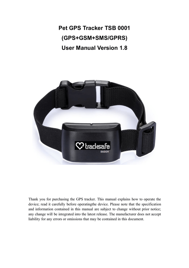 S1 user manual shop pet gps collar