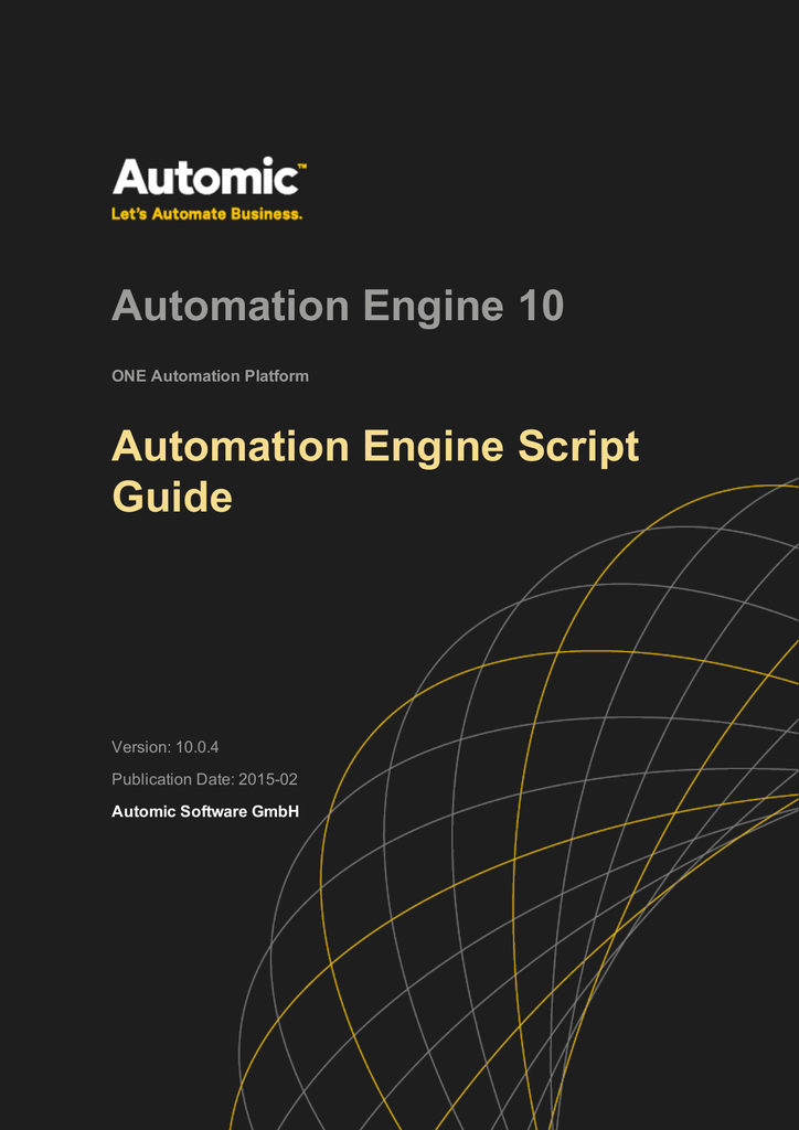 Automation Engine Script Guide Manualzz