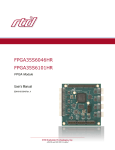 FPGA Module FPGA35S6 FPGA35S6046HR, FPGA Module FPGA35S6 FPGA35S6101HR User's Manual