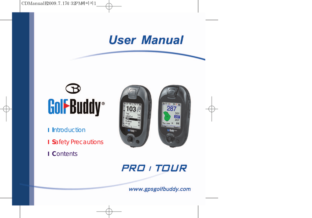 Golf Buddy PRO User manual Manualzz
