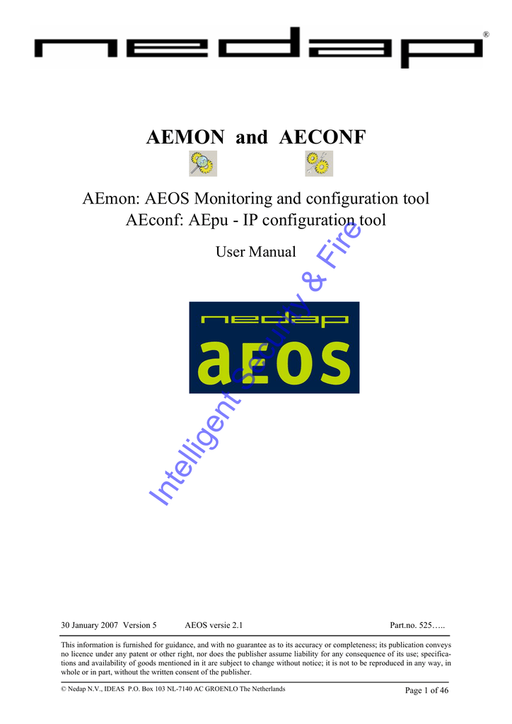 Nedap-AEOS-user-manual | Manualzz