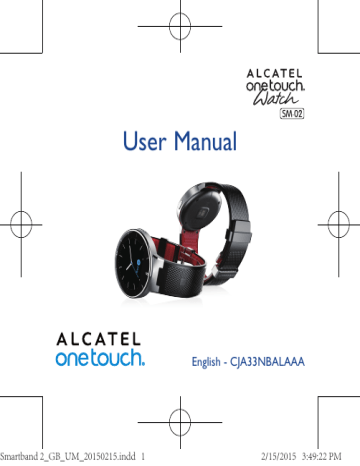 Alcatel one touch watch manual new arrivals