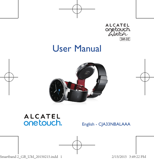 Alcatel One Touch Watch SM 02 User manual Manualzz