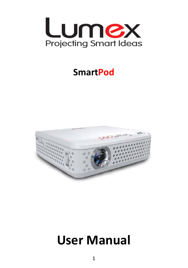 Lumex Smart Pod Android Projector User Manual Manualzz