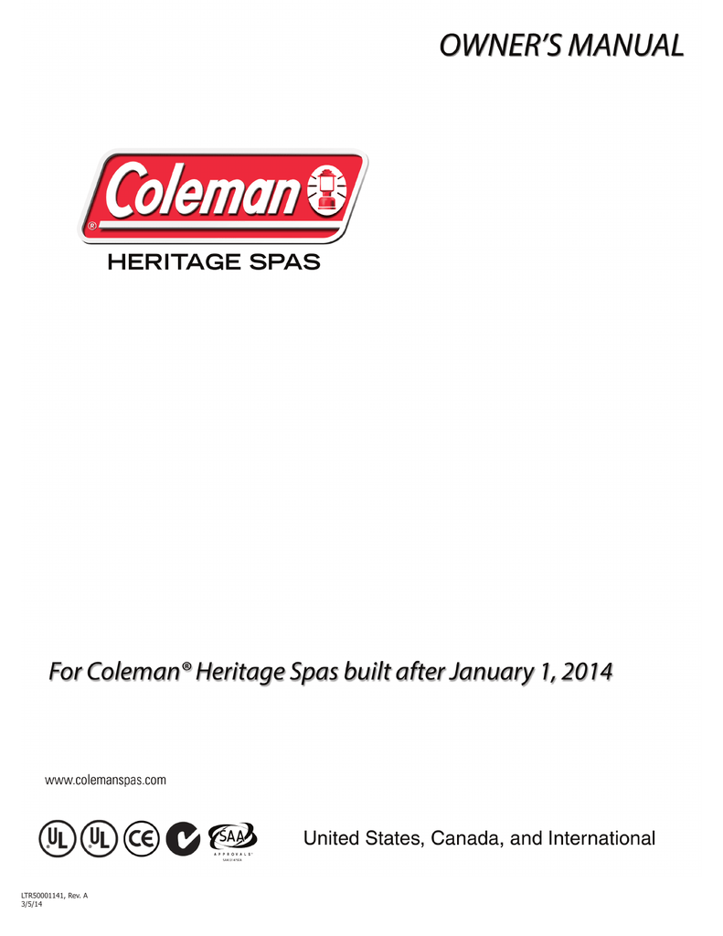 Coleman Hot Tub Manual | bus-stop88