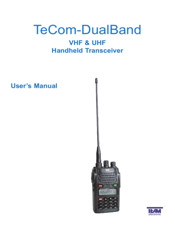 TeCom-dB user`s manual | Manualzz