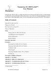 Vinmetrica SC-300 Pro Kit User Manual