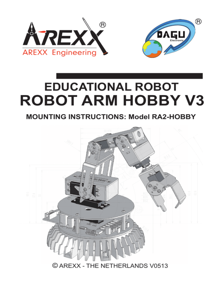 Manual for Mini Robot Arm Educational Kit | Manualzz