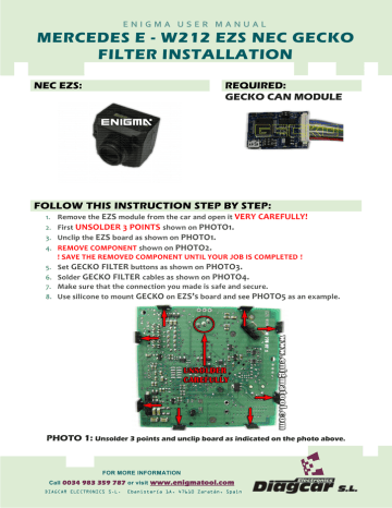 what is module ezs in mercedes