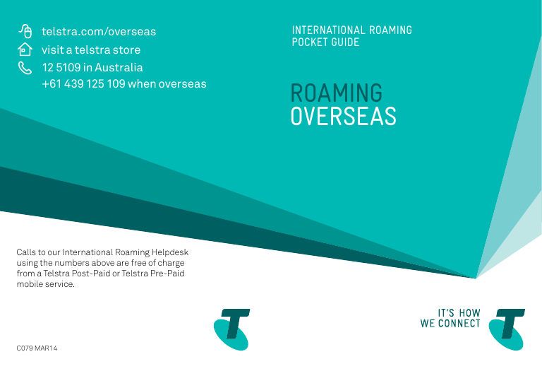 telstra international roaming charges