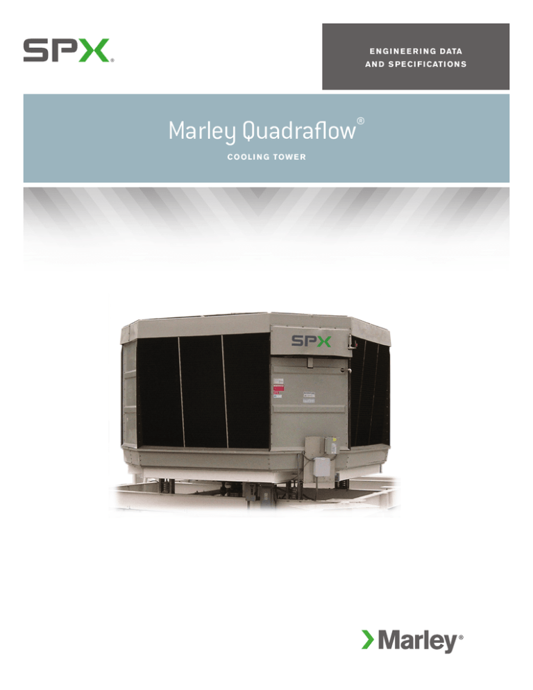 Marley Quadraflow fiberglass cooling tower engineering data and | Manualzz