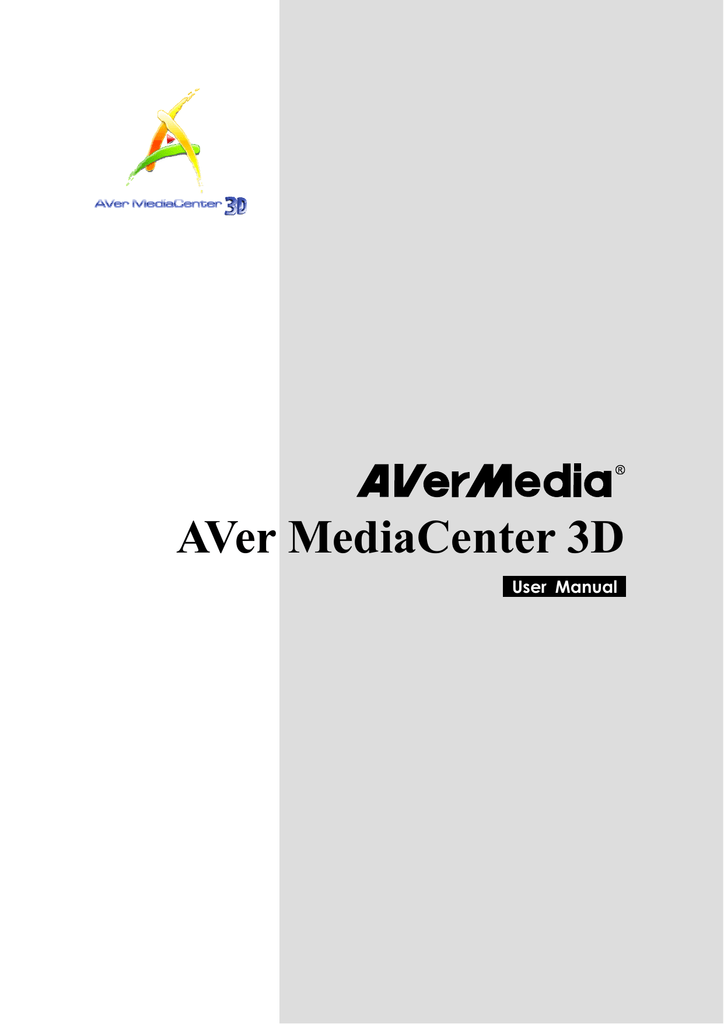 2. AVerMedia AVerTV Global Manualzz