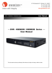 Genesis CCTV DVR-HSD8000 series User manual