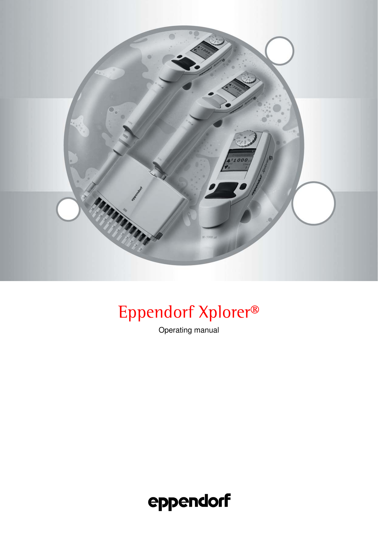 Eppendorf Xplorer® Operating manual Manualzz