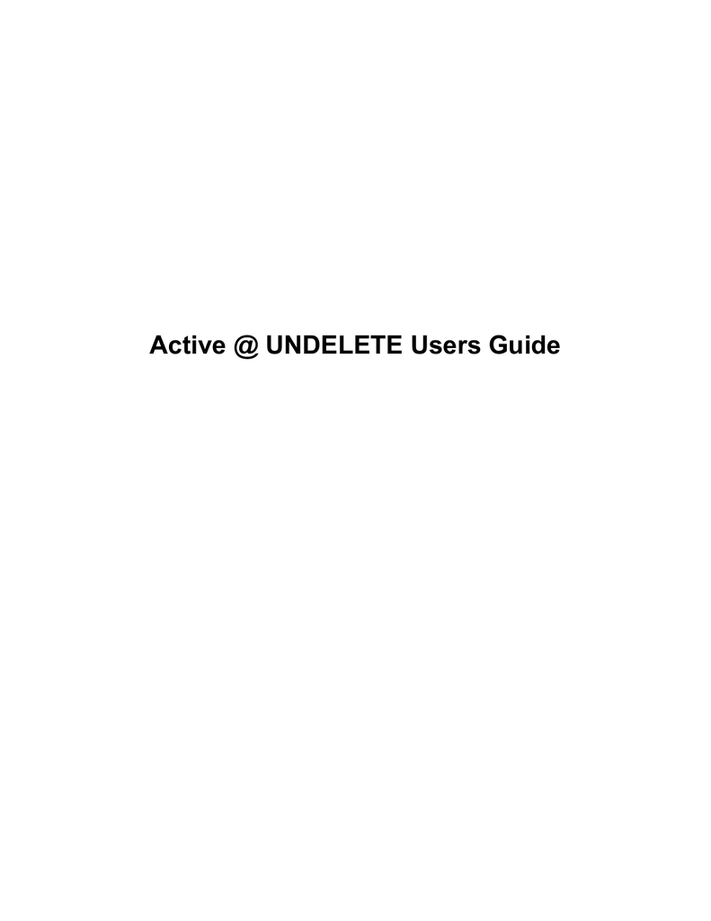 active-undelete-users-guide-manualzz