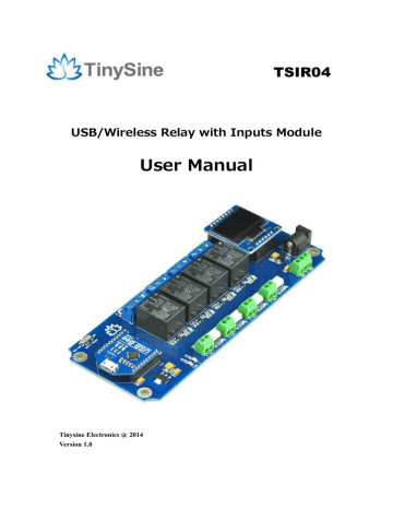 User Manual Tinysine Tinyos Manualzz