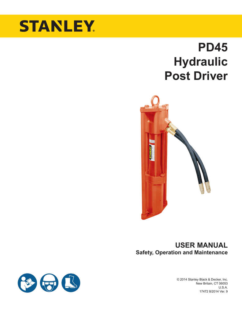 Stanley PD45 User Manual Manualzz