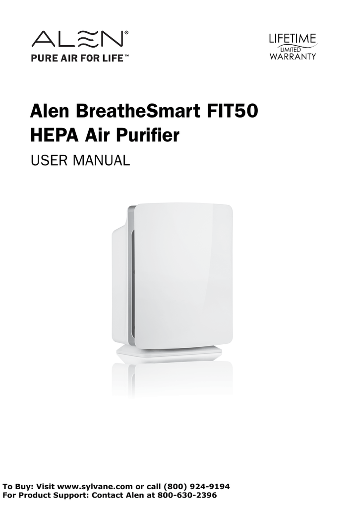 Alen breathesmart filter reset