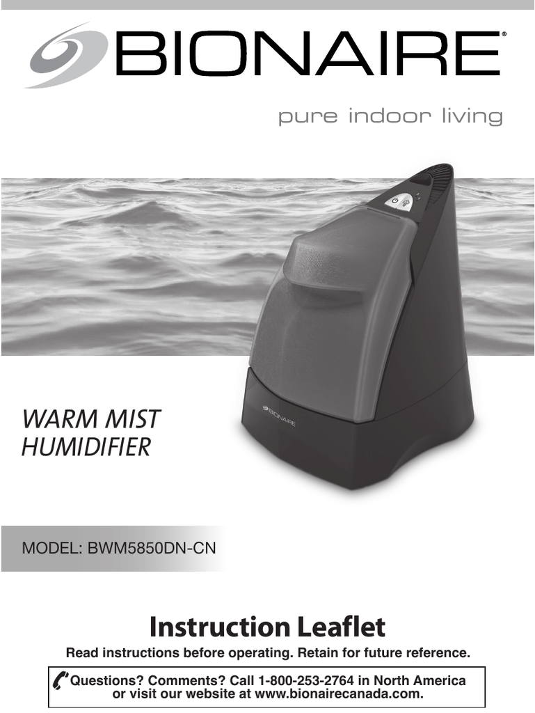 Bionaire 25109 Steam Mop