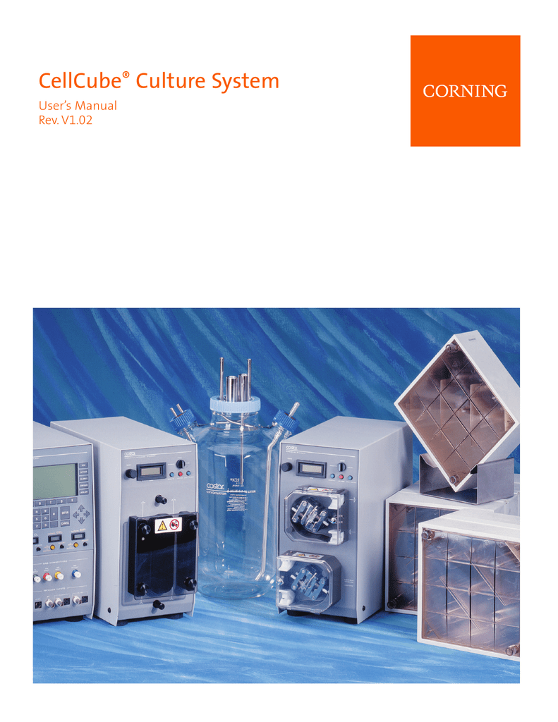 CellCube Culture System User`s Manual | manualzz.com