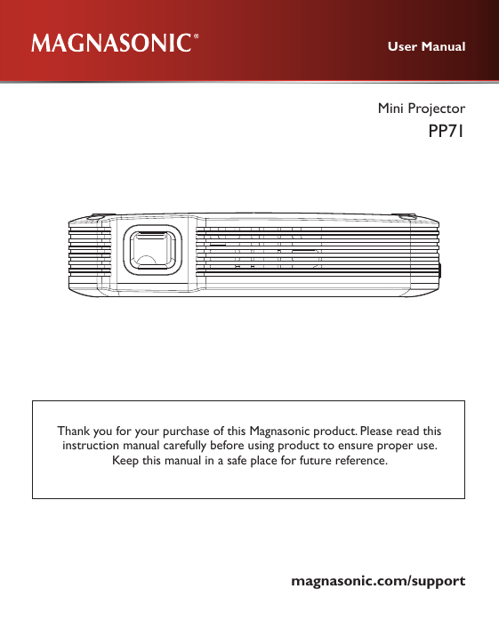 Mini Projector Manualzz