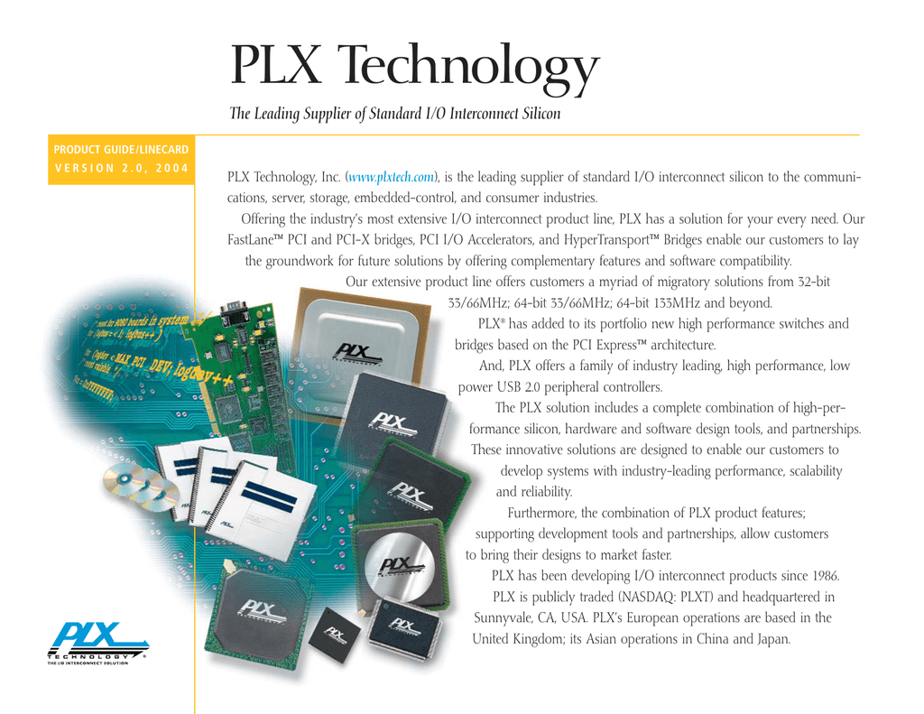 plx technology pci 9052 driver