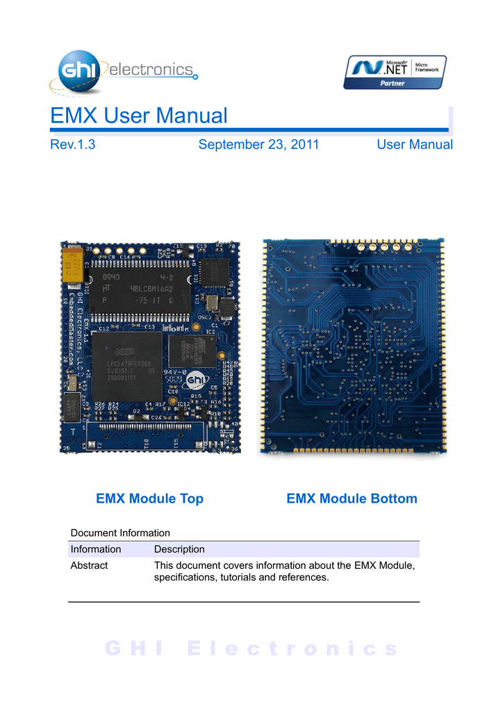 Integrand Emx User Manual