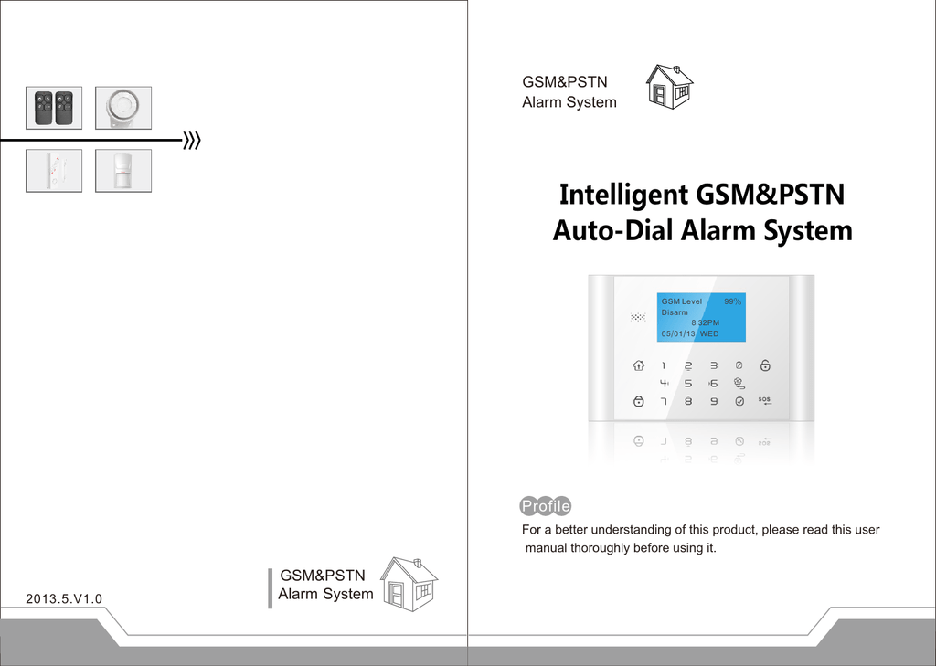 Intelligent GSM&PSTN AutoDial Alarm System Manualzz