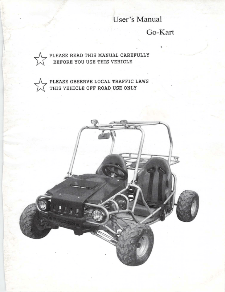 TAOTAO GO KART MANUAL Manualzz