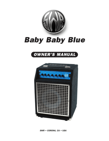 SWR Baby Baby Blue Owner's Manual | Manualzz