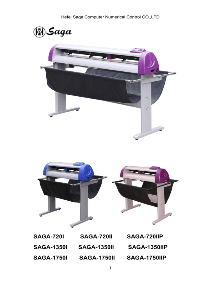 saga cutting plotter