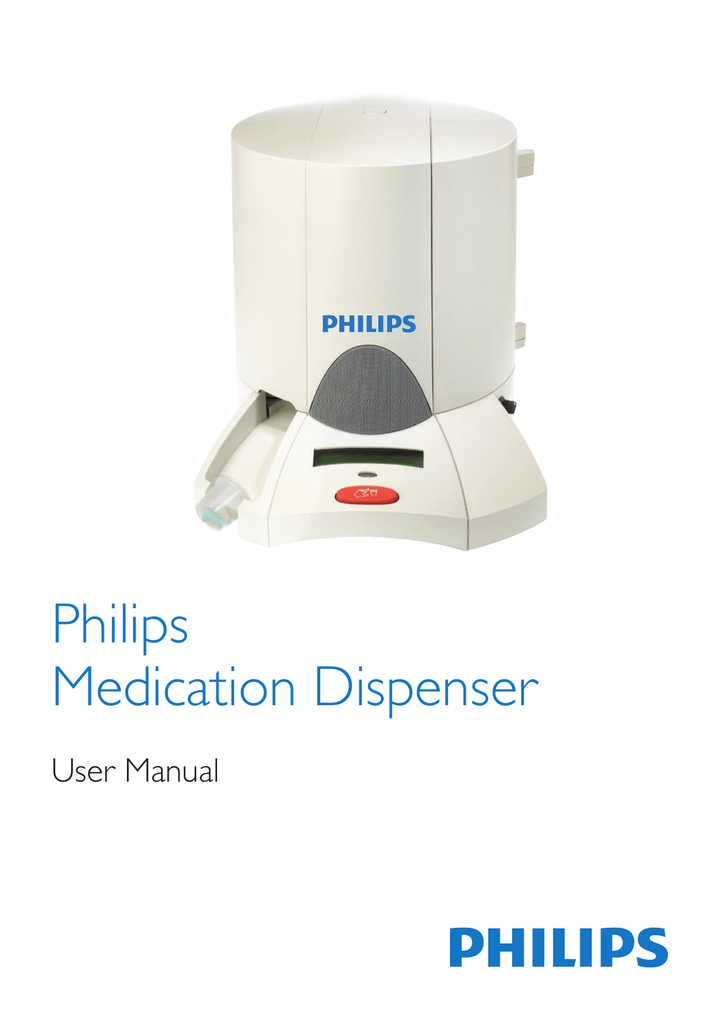 Philips Medication Dispenser | Manualzz