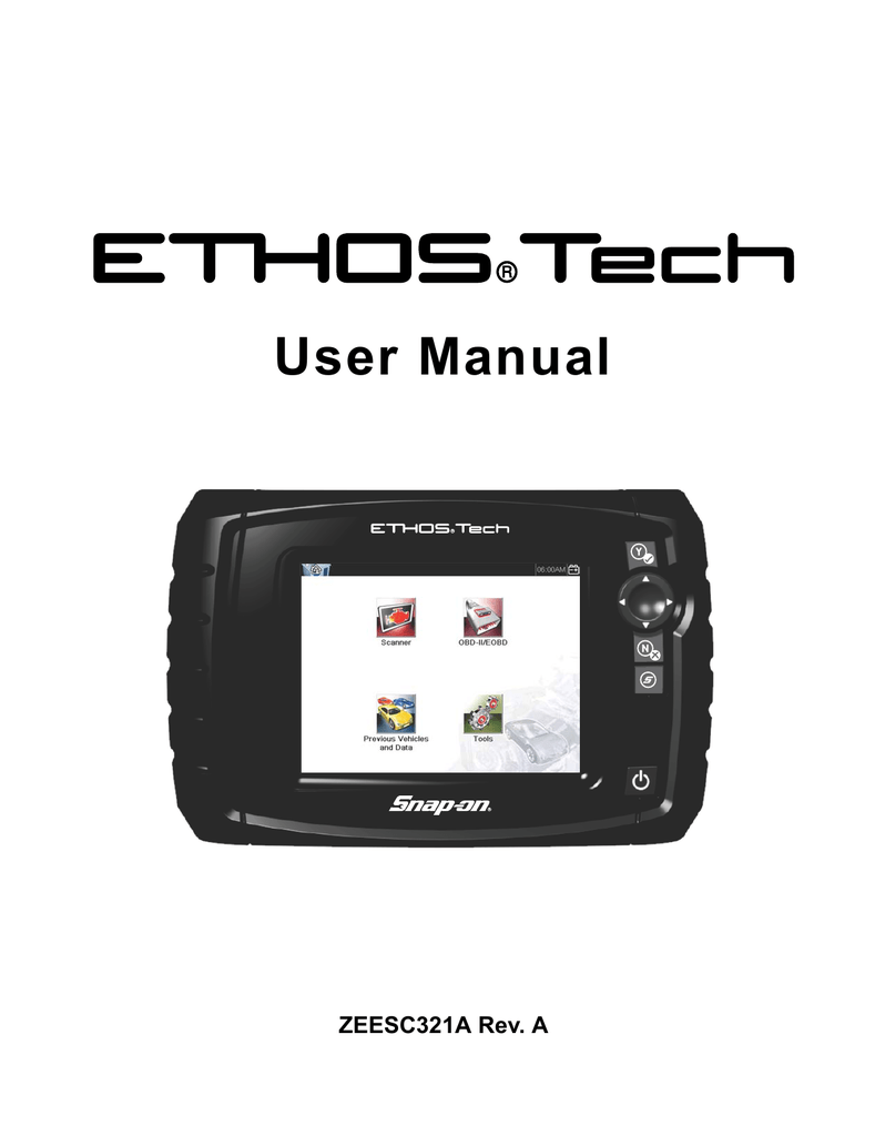 snap on ethos software update