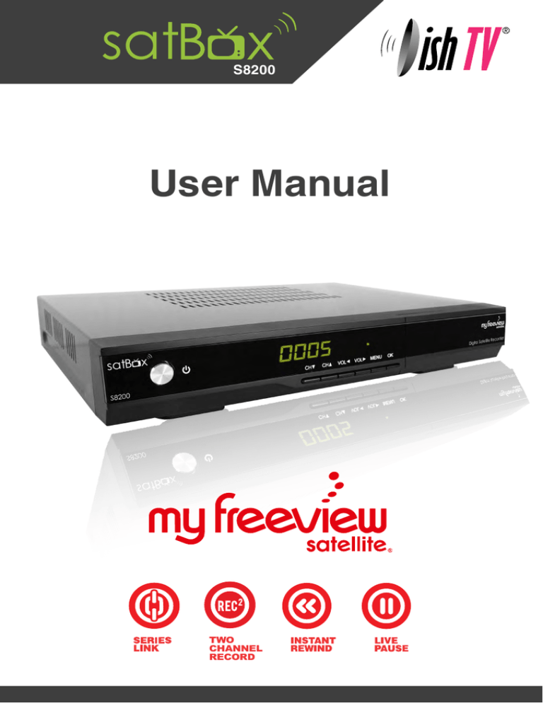 S8200 User Manual V2 Dish TV Technologies Manualzz