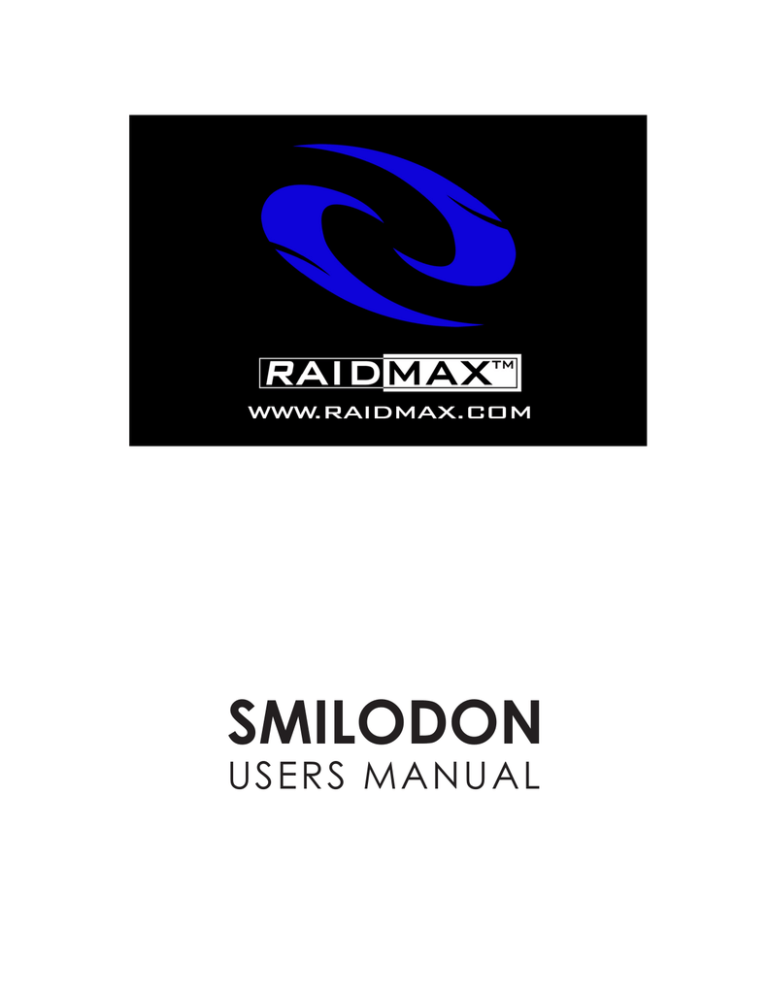 SMILODON - raidmax | Manualzz