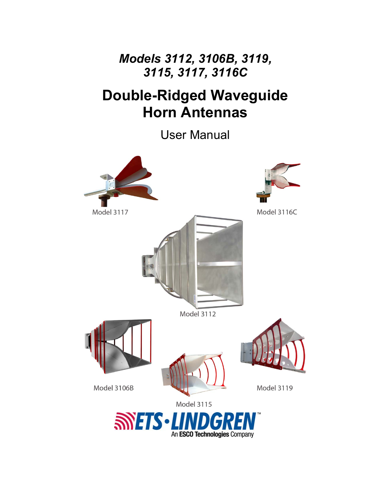 ETS Lindgren 3115 User Manual Manualzz