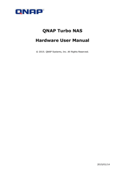 QNAP TS-421U - User manual | manualzz.com
