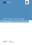 NOP Portal Public User Guide