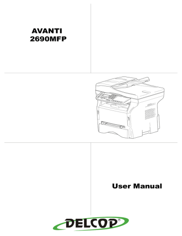 AVANTI 2690MFP User Manual | Manualzz