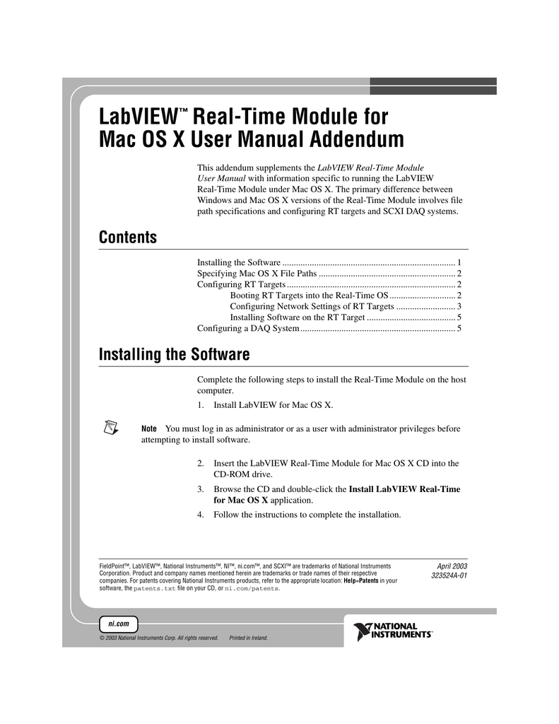 how to install labview completely on a network